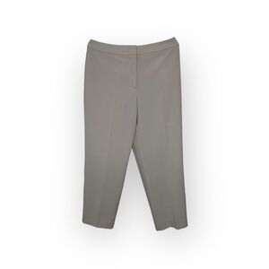 TALBOTS Heritage Cream Straight Leg High Rise Lined Dress Pants, Size 8